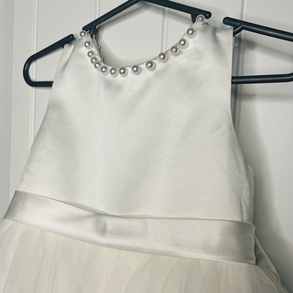 Toddler girls floor length special occasion dress - Picture 3 of 7